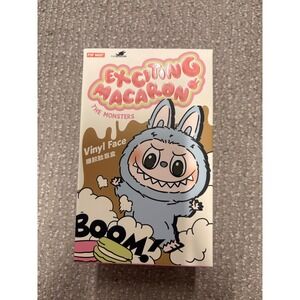 Pop Mart The Monsters Exciting Macaron Vinyl Face Blind Box Figure Toy Soymilk